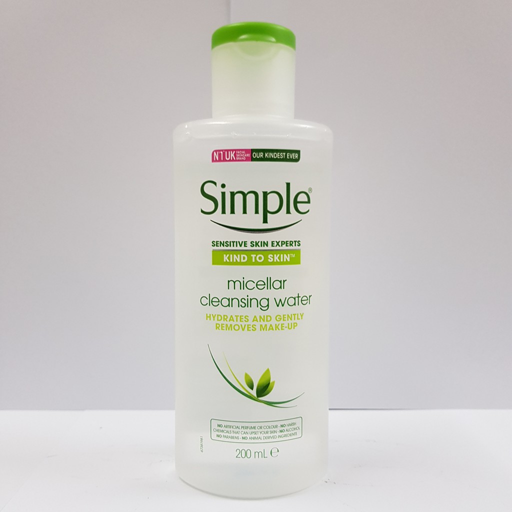 Nước Tẩy Trang Simple 200ml