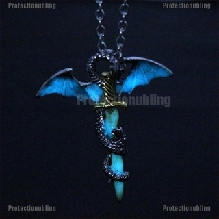 Vòng Cổ Hợp Kim Thanh Kiếm Rồng Dạ Quang Thời Trang