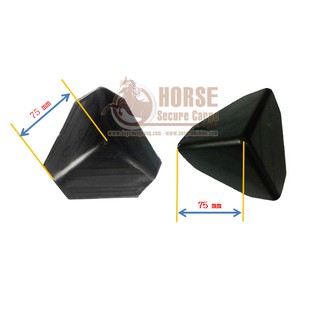 [1KG - 65 cái] Nẹp góc nhựa, ke nhựa 3 chấu 75x75x75