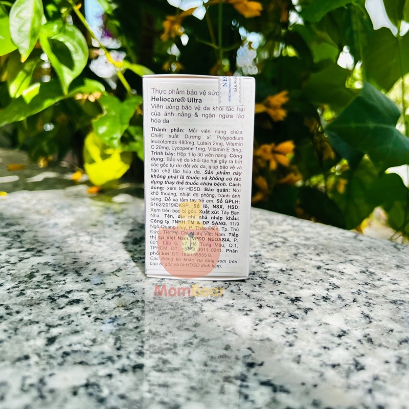 Viên Uống Chống Nắng Heliocare Ultra Oral Capsules 30 Viên