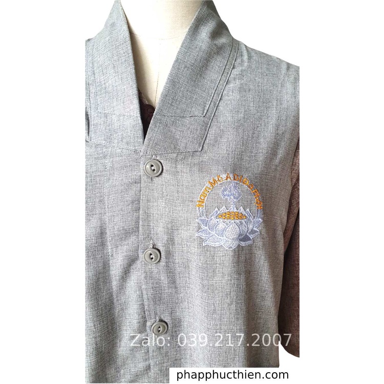 Áo Đi Chùa Nam/Nữ, Áo Gilê Nam/Nữ, Vải Linen Ấn Độ