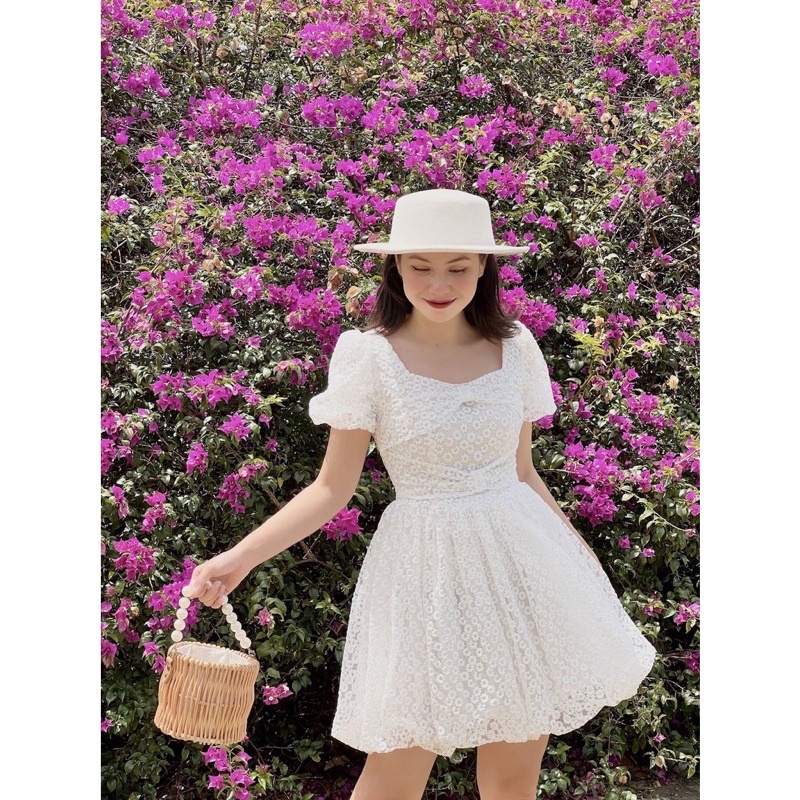 ✿ Somee studio ✿ Lity dress ✿ Váy ren nơ ngực