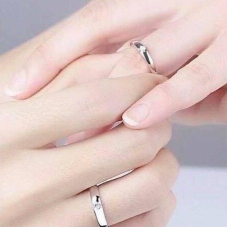 [Freesize] Nhẫn Đôi Nam/ Nữ Bạc 925 Cao Cấp ERASHOP 000725 - I Love You Khắc Chìm Tinh Tế, Đơn Giản Siêu Rẻ Đẹp