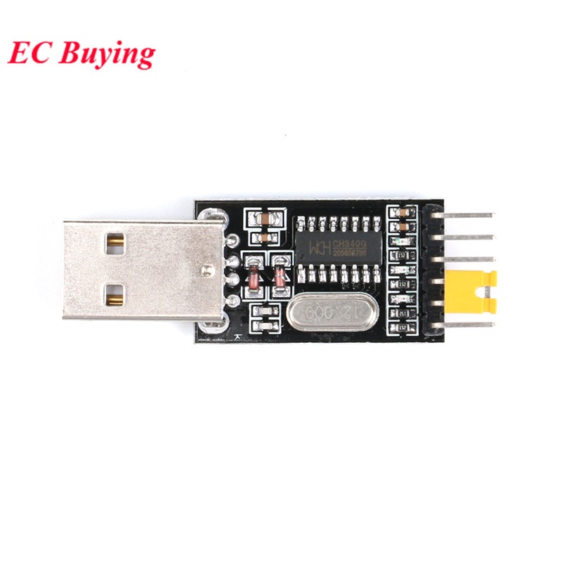 USB to TTL Converter UART Module CH340G CH340 3.3V 5V Switch STC Microcontroller Download Cable Brush Board