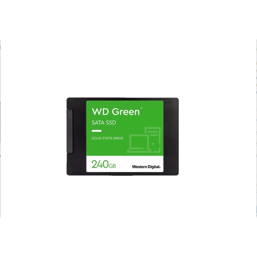 Ổ cứng SSD WD Green 240GB WDS240G3G0A - 2.5 inches, TLC, Read 545MBps; SATA3- Hàng chính hãng