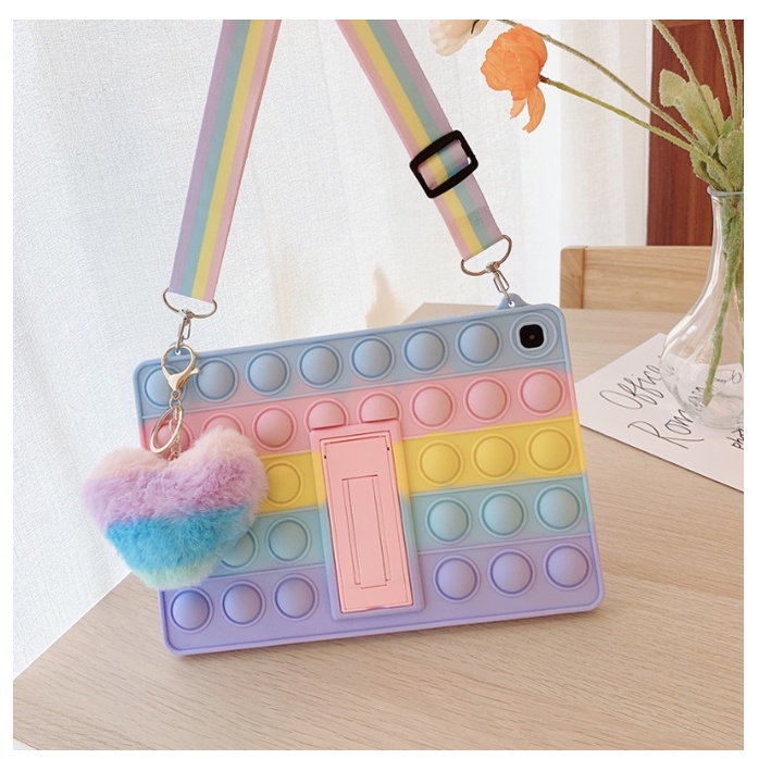 Ốp máy tính bảng silicon mềm giảm xóc giá đỡ cho Samsung Galaxy Tab A6 2016 7.0 SM-T285 T280 3lite Sm-T110 T111 3V T116