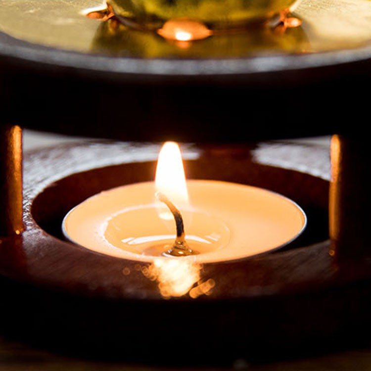 Nến Tealight bông mai Cúng sao giải hạn, cúng rằm, đầy tháng, thôi nôi, xông Tinh dầu
