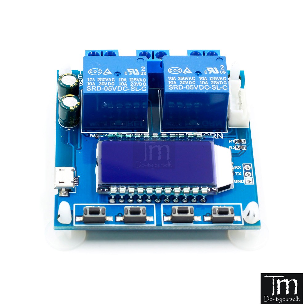 Mạch Điều Khiển Nhiệt Độ - Độ Ẩm Hiển Thị LCD (XY-TR01)