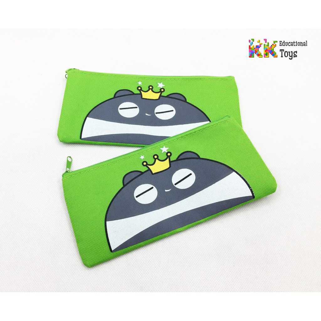 Túi bút vải 1 ngăn nhiều màu - KKstore