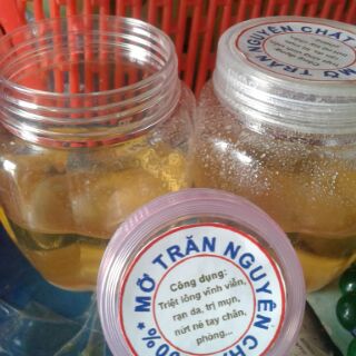 Mỡ trăn nguyên chất 100ml.