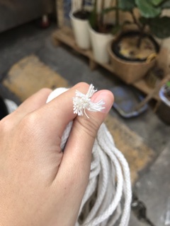 Dây thừng Macrame cotton dệt Mắc na 3mm