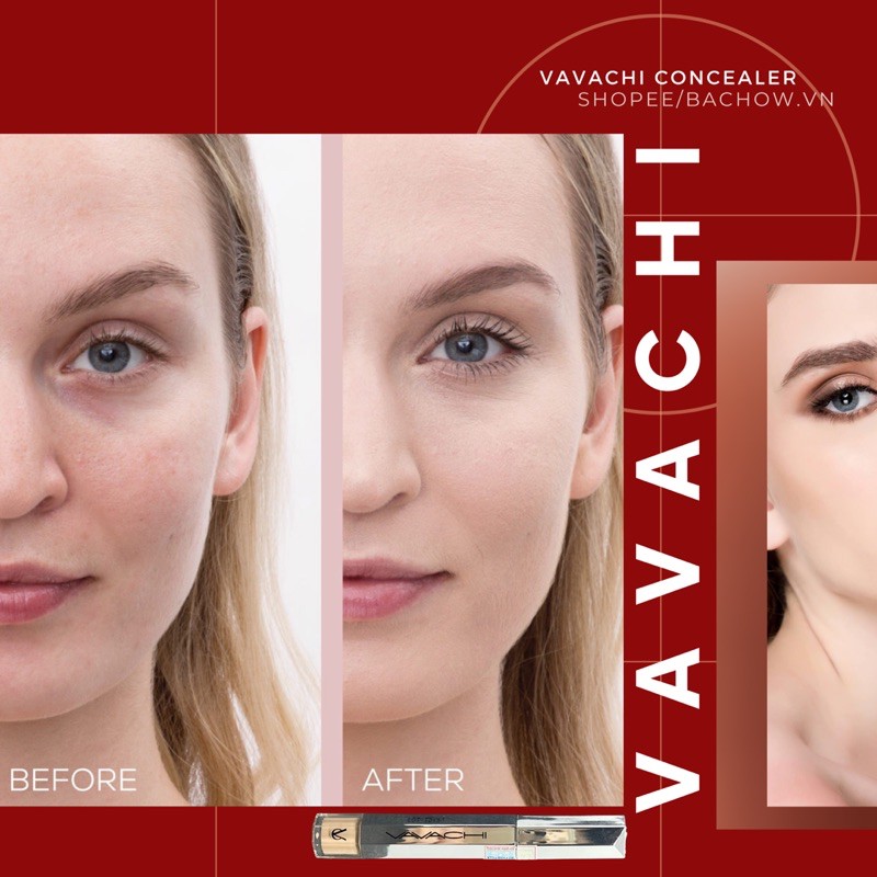 Kem che khuyết điểm cao cấp Vavachi - phiên bản nâng cấp độ che phủ cao hơn, lâu trôi và kháng nước | BigBuy360 - bigbuy360.vn