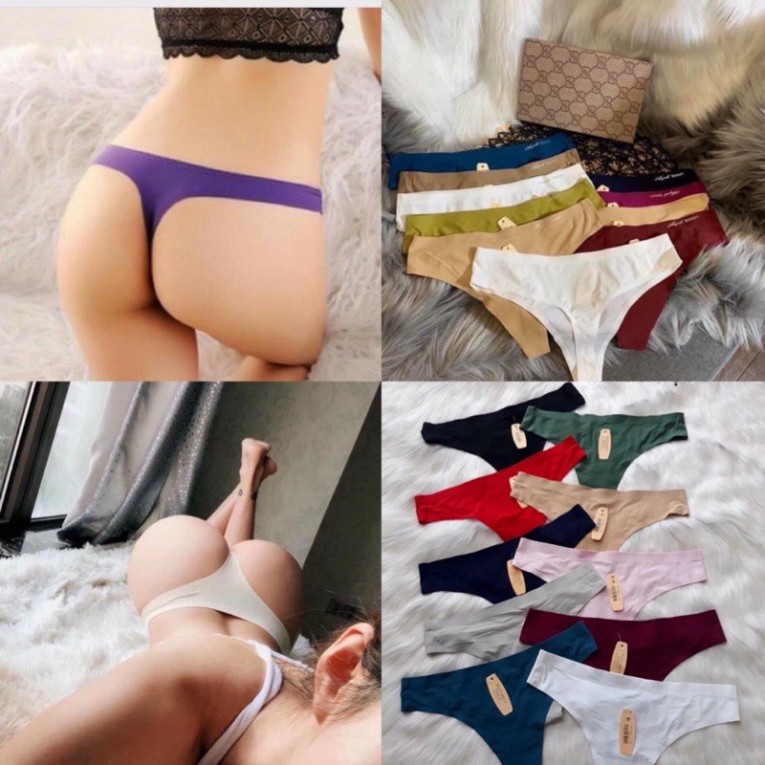 ❤️SHOP UY TÍN❤️ Quần Lót Lọt Khe Su Không Đường May Siêu Sexy