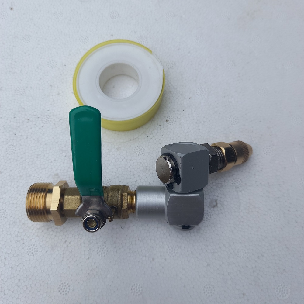Đầu béc rửa máy lạnh điều hòa dùng cho máy rửa xe chỉnh áp - đầu chỉnh được chỉnh 360 độ