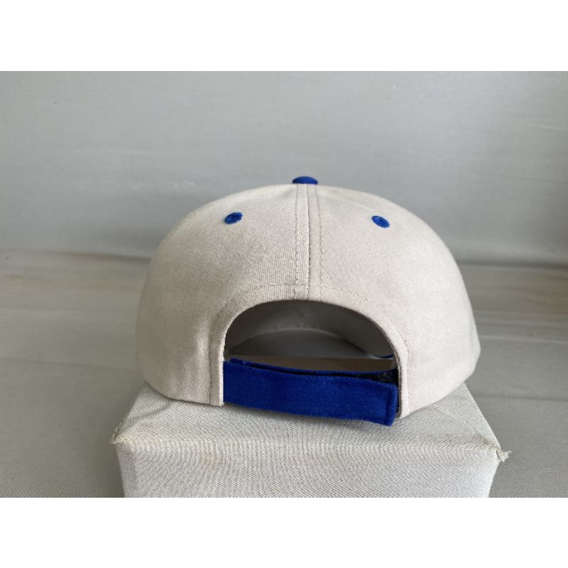 Mũ lưỡi trai - nón kết màu trơn viền xanh, chất liệu Kaki, hàng như hình bao đẹp, hàng XK