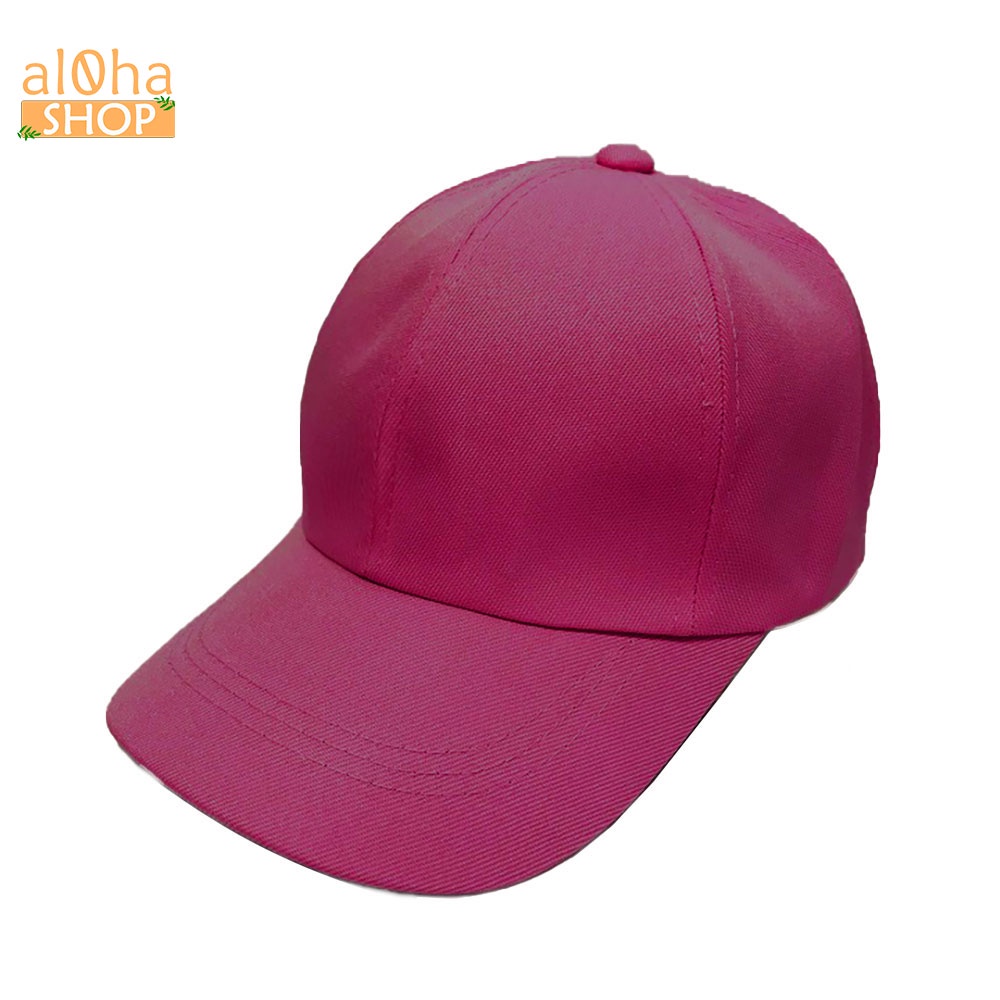 Mũ lưỡi trai - nón trơn unisex nam nữ chống nắng phong cách đơn giản, trẻ trung - al0ha Shop