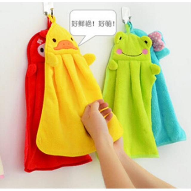 Khăn lau tay nhà bếp vải cotton thấm nước tốt, có quai móc tiện lợi cho đôi tay khô ráo ( Yên Chi Shop+