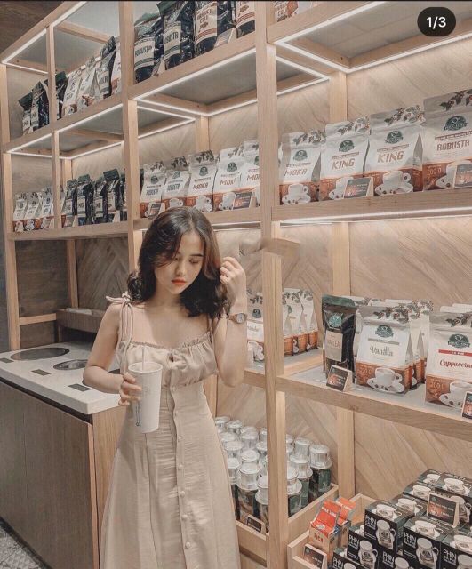 Đầm midi trắng + nude hai dây nút bọc⚡HÀNG SẴN ⚡CÓ CLIP HÌNH THẶT DSMD1100
