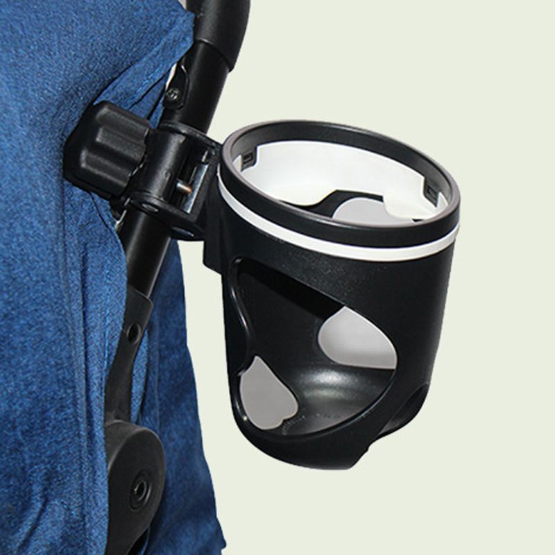 Giá Đỡ Bình Nước Gắn Xe Đẩy Em Bé Thiết Kế Xoay 360 Độ Tiện Dụng