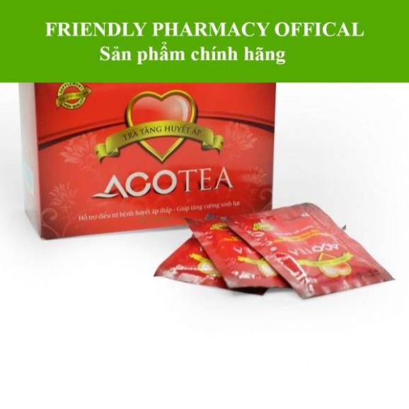 Trà tăng huyết áp Acotea – Hỗ trợ ổn định huyết áp (Hộp 20 gói)