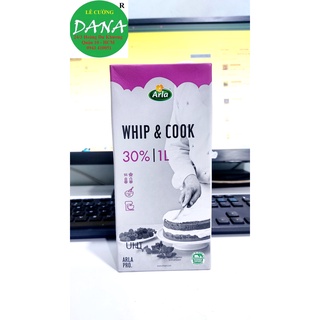 Kem sữa Whip & Cook hiệu Arla Pro 1L