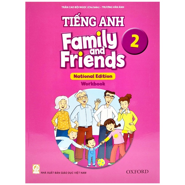 Sách - Combo Tiếng Anh Family And Friends Lớp 2 - Student's Book + Workbook - Bộ 2 Cuốn ( Tặng Kèm Bao Sách )