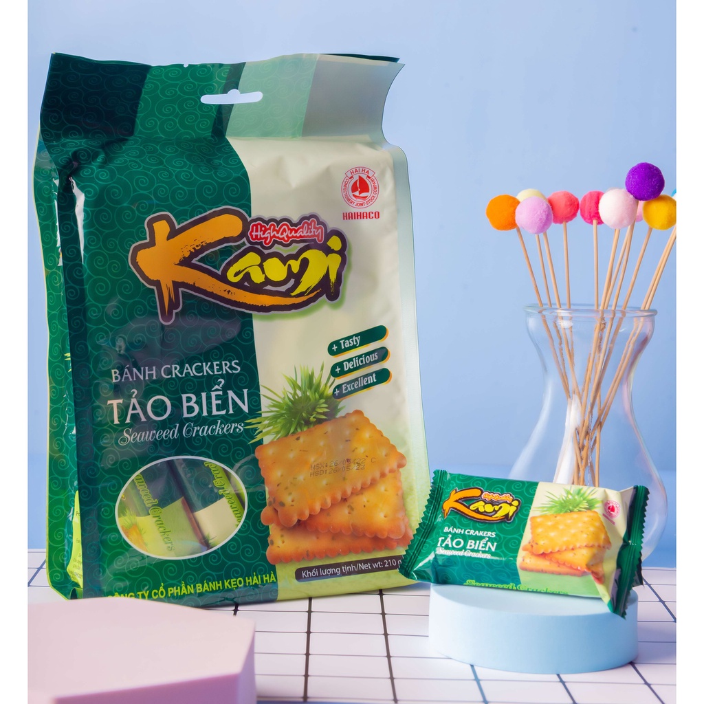 Bánh Tảo Biển Kami Túi 210g