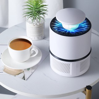 Đèn bắt muỗi thông minh hình trụ.