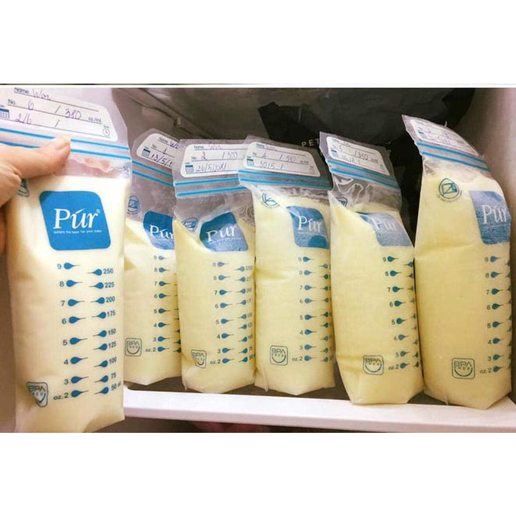 Túi trữ sữa Unimom( hộp 30 túi) Hàn Quốc chính hãng - 210ml