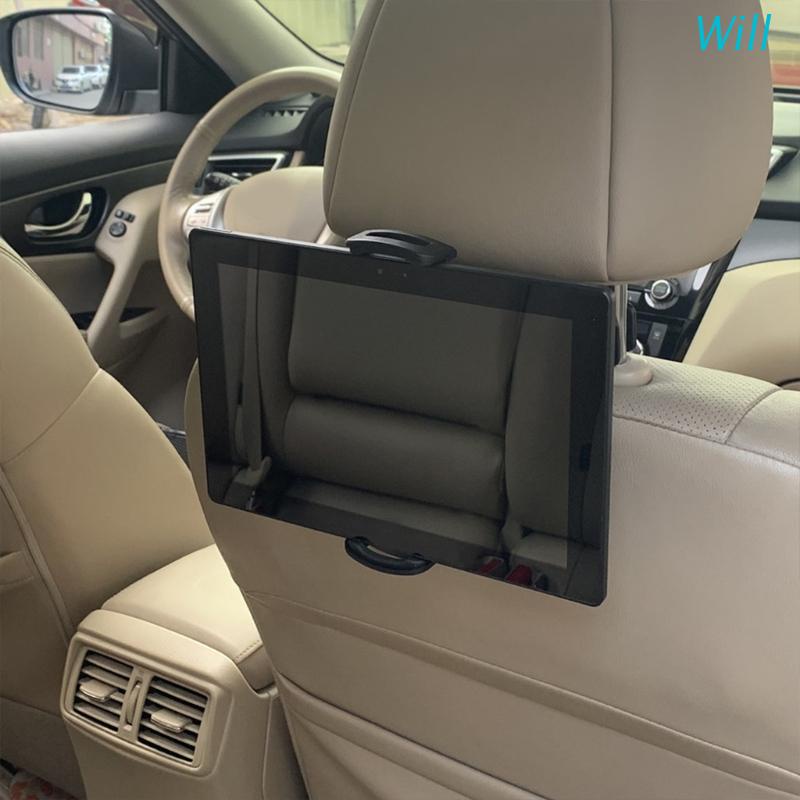 Will Car Mount Mount 360° Giá Đỡ Máy Tính Bảng 4&quot;-13&quot; Gắn Phía Sau Ghế Ngồi Xe Hơi