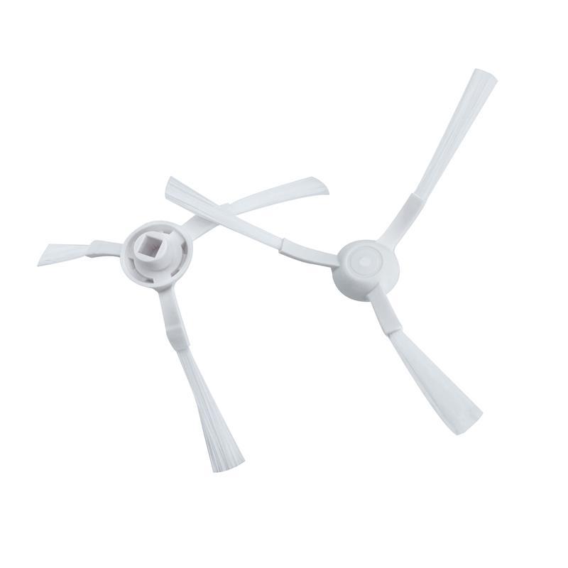 Bàn chải bên hình tam giác màu trắng thay thế cho robot hút bụi Xiaomi Mijia Stytj02ym 3C 2S S10 B106GL Gen 2 VIOMI V2 PRO/V3 SE 2S E10
