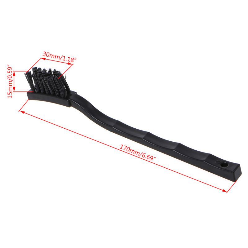 Cọ Hàn Tay Cầm Màu Đen 17cm Chống Trượt Chống Tĩnh Điện Cho Điện Thoại / Máy Tính Bảng Pcb Bga