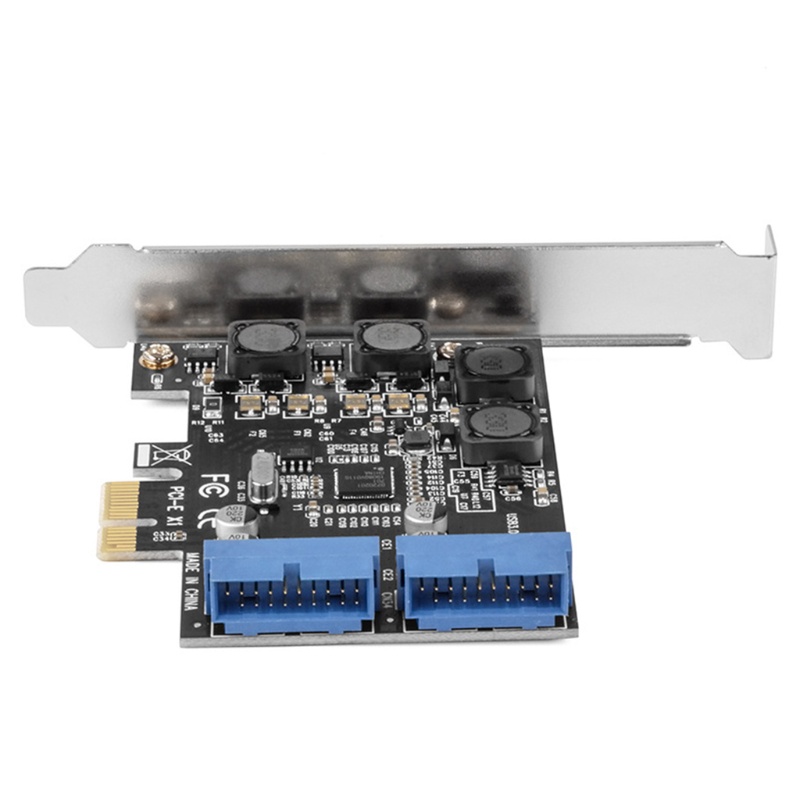 Card Chuyển Đổi PCI-e Sang 2 Cổng 19Pin USB 3.0 Cho PCI Express Thẻ