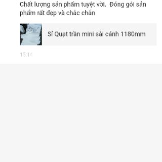Sỉ Quạt trần mini cực bền đẹp
