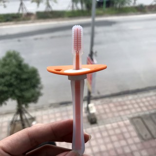 Bàn chải đánh răng Silicon Basilic cho bé yêu