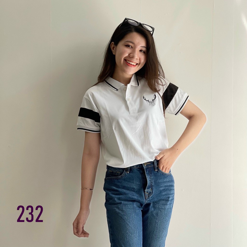 Áo Thun Nam Cổ Bẻ Polo Ngực Thêu Sừng Sươu 232 Chất Liệu Cao Cấp Thấm Hút Mồ Hôi Phong Cách Trẻ Trung - Hazo