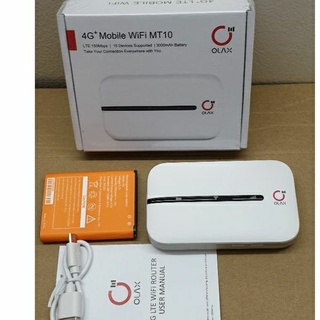 ( Rẻ Vô Địch ) Bộ Phát WiFi 4G Olax MT10 Pin 3000mah chính hãng