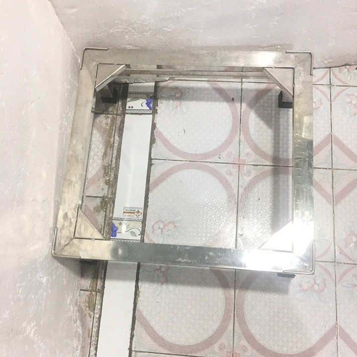 Chân Tủ Lạnh Máy Giặt INOX Cao Cấp SUS 304 - 5052 -Mã: CTV02-5052I3-HĐ-