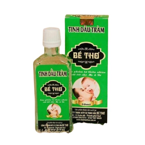 Dầu tràm bé thơ giữ ấm cơ thể trẻ em và mẹ sau sinh lọ 50ml TDAU01