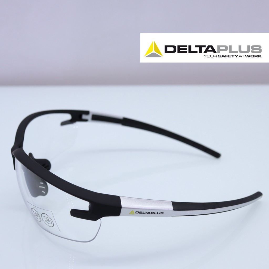Kính bảo hộ Deltaplus Fuji2 Clear,Mắt kính chống bụi,chống tia UV,chắn gió,chống trầy xước,đọng sương,lao động,đi xe máy
