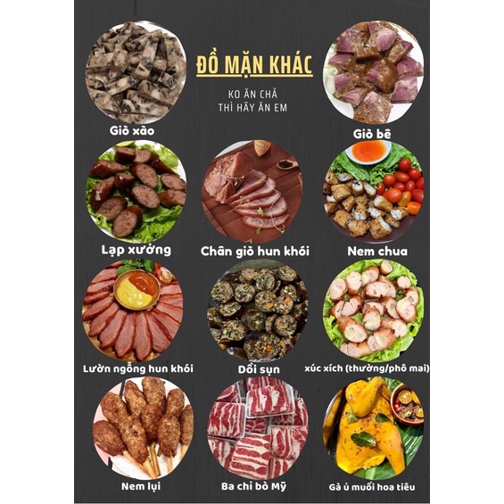 CHẢ NEM DAS/KETO KO TINH BỘT KO ĐƯỜNG KÍNH