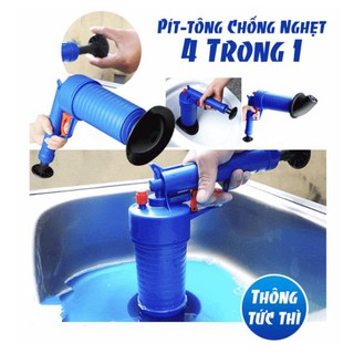 Pít-tông chống nghẹt 4in1 - Home and Garden
