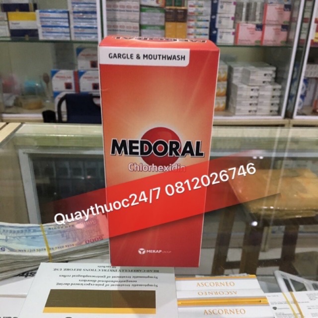 NƯỚC SÚC MIỆNG MEDORAL (250ml)