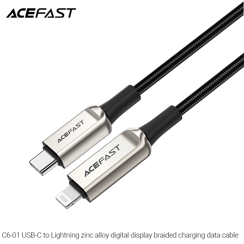 Cáp ACEFAST Type C to Lightning  - C6-01