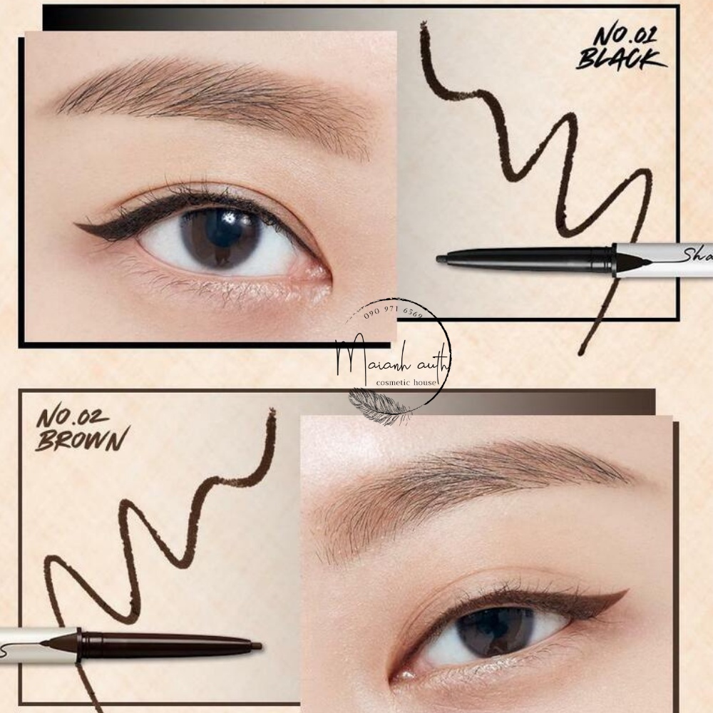 Chì kẻ mắt Clio Sharp So Simple Waterproof Pencil Liner
