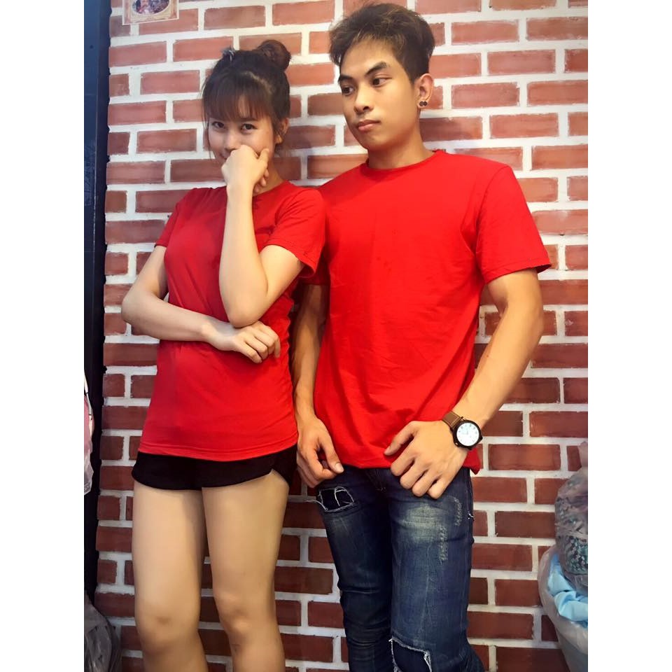 Áo thun trơn phom suông Thái Lan AT011 - AT020, unisex Nam Nữ | Shopee Việt Nam