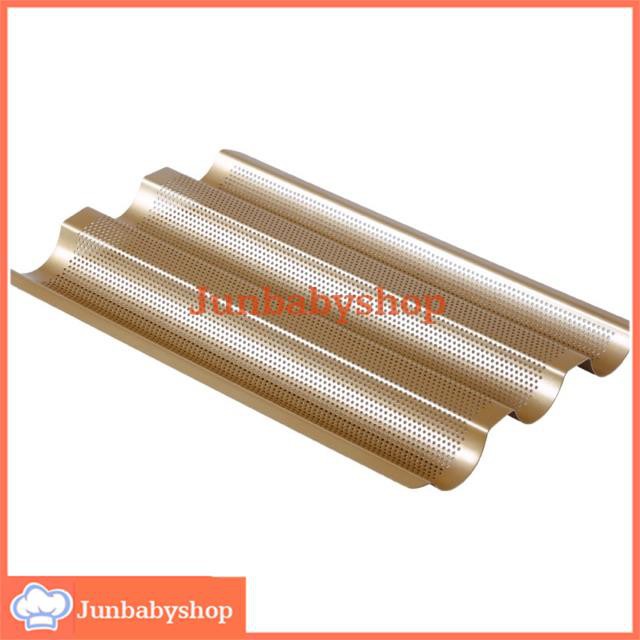 Khuôn nướng bánh mỳ baguette 3 rãnh chống dính
