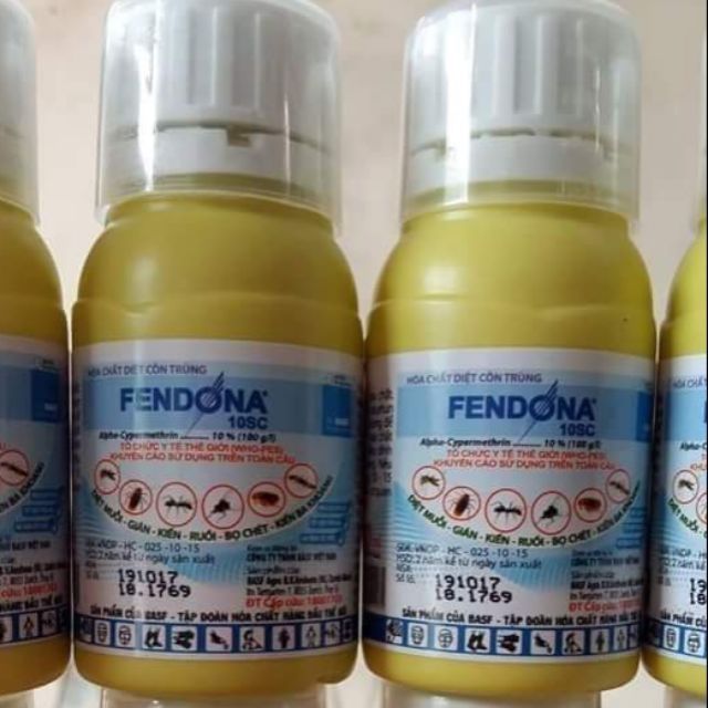 Thuốc diệt ruồi muỗi kiến gián hiệu quả Fendona 10SC 50ml