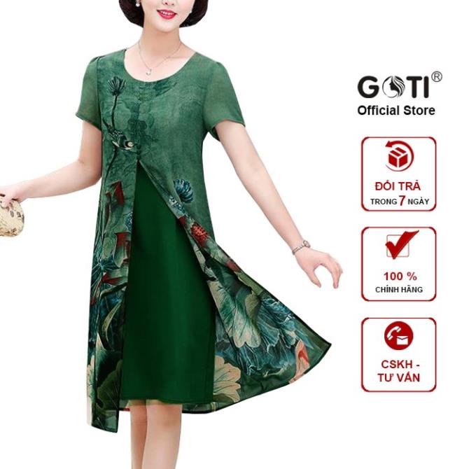 GOTI – ĐẦM TRUNG NIÊN, ĐẦM SUÔNG TUỔI TRUNG NIÊN, ĐẦM DỰ TIỆC TRUNG NIÊN GOTI 3270 3288 3296 3300 3301 IVY