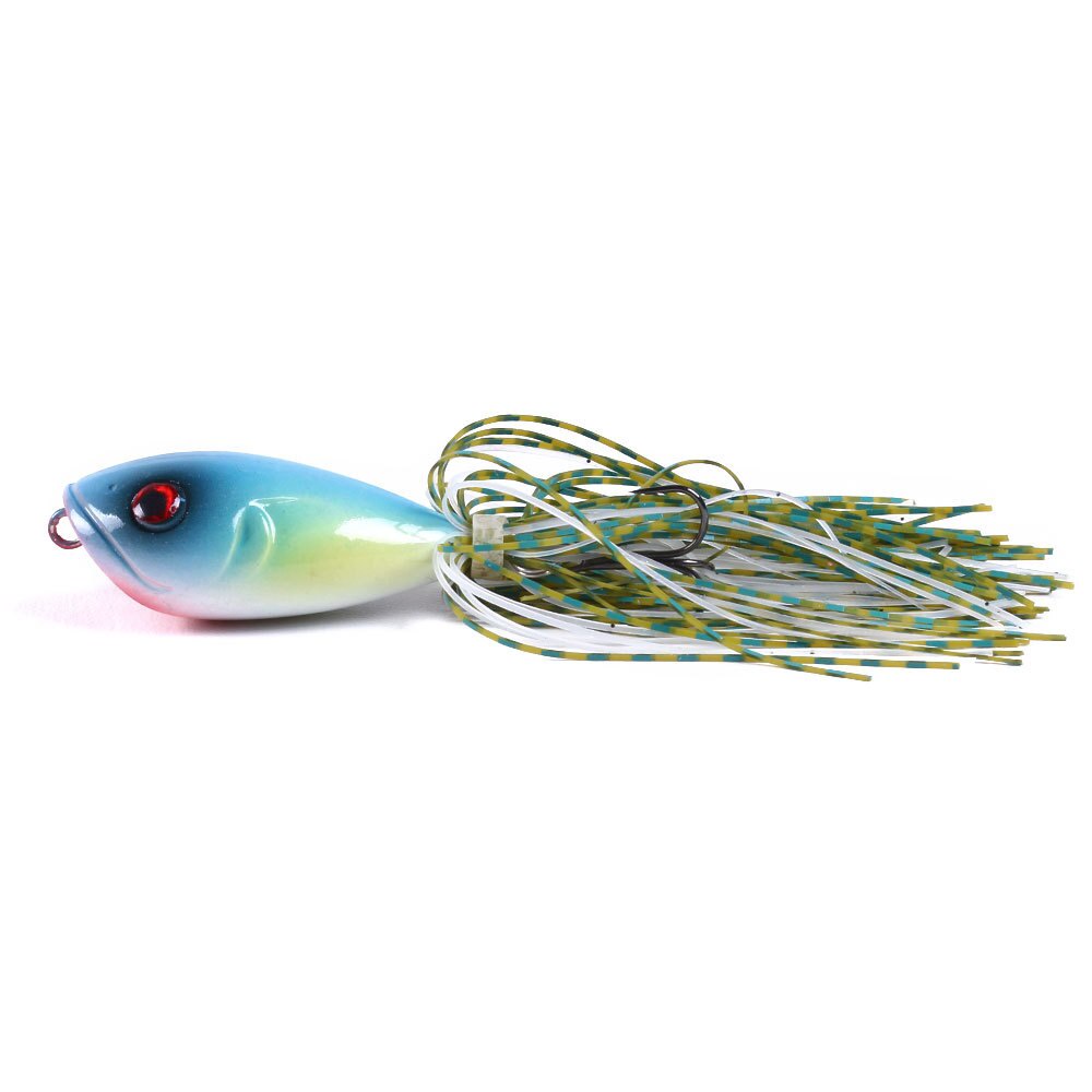 Mồi câu lure nhái giả dài 10cm nặng 10gr có đuôi Phukiencaulure25  Mồi nhái giả có bi tạo hiệu ứng, lưỡi đôi sắc bén